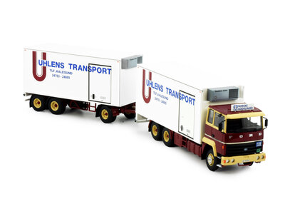 Tekno Tekno Ford Transcontinetal rigid truck with 3-axle trailer UHLENS