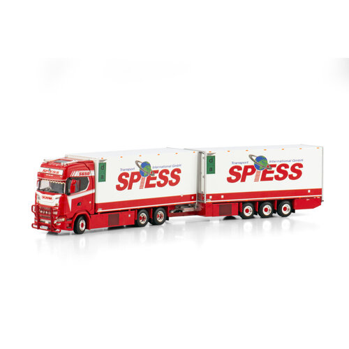 WSI WSI Scania S Highline 6x2 met 3-as aanhanger SPIESS