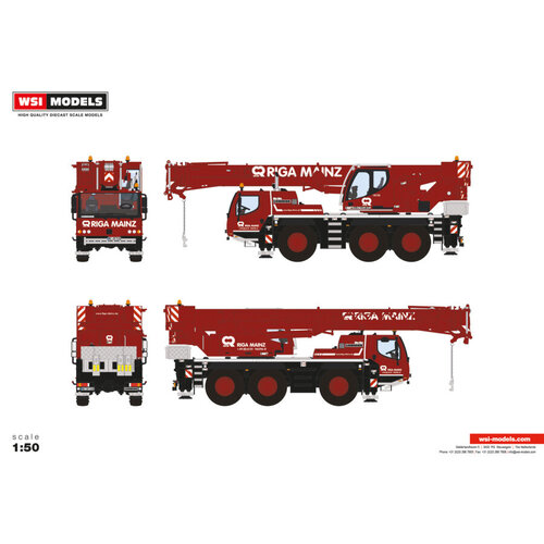 WSI WSI Liebherr LTM 1050-3.1 Mobile crane  RIGA MAINZ