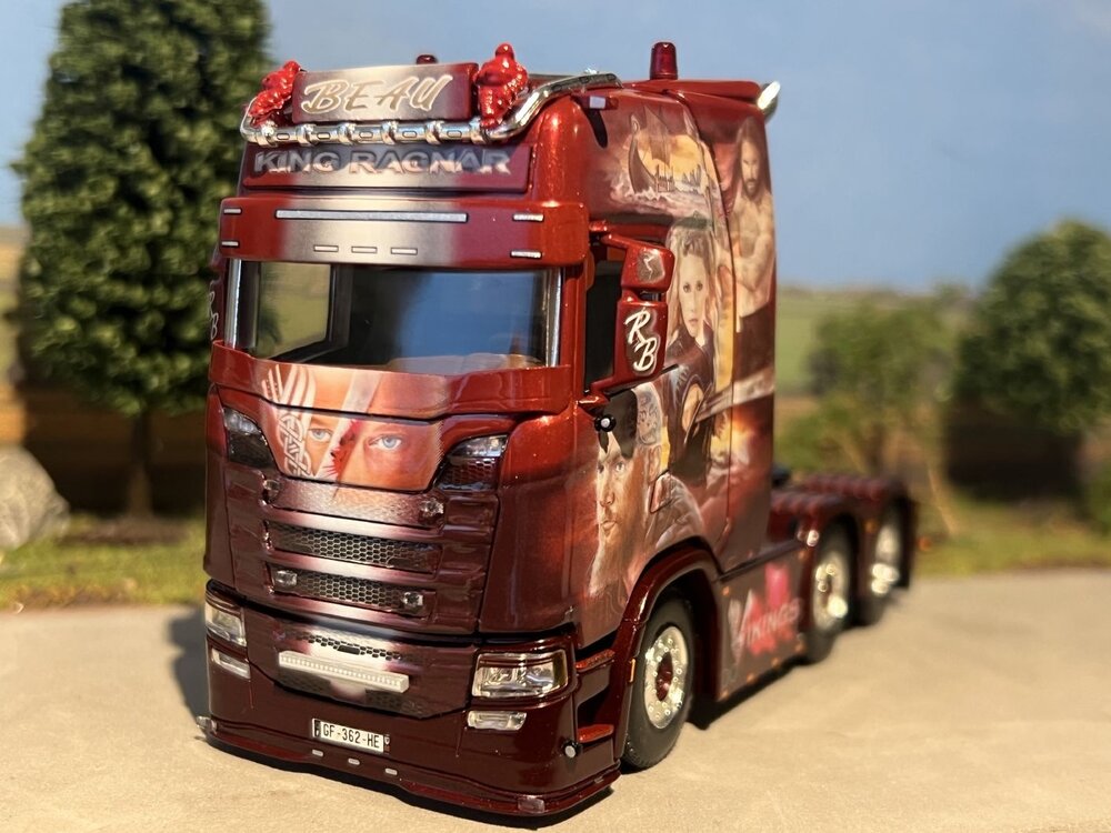 WSI WSI Scania S Highline 6x2 TRANSPORT BEAU "VIKING"