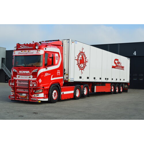 Tekno Tekno Scania Next Gen S-serie met 3-assige koeloplegger SEJER & SONNICHSEN