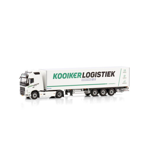 WSI WSI Volvo FH4 Globetrotter 4x2 + 3-axle boxtrailer KOOIKER