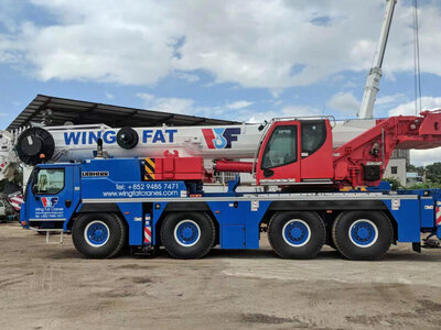 WSI WSI  Liebherr LTM 1090-4.2 mobile Crane WING FAT