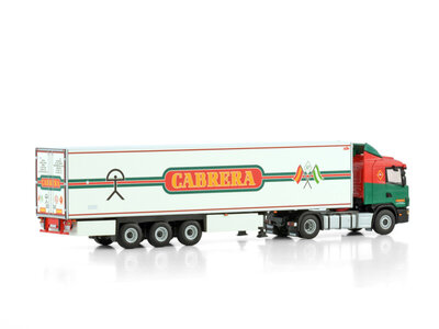 WSI WSI Scania 144L 4X2 Lowline with 3-axle reefer trailer TRANSPORTES CABRERA
