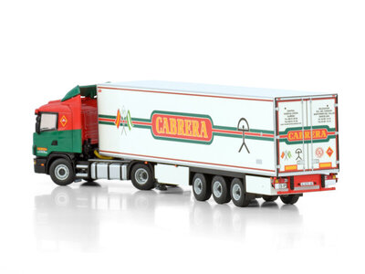 WSI WSI Scania 144L 4X2 Lowline with 3-axle reefer trailer TRANSPORTES CABRERA