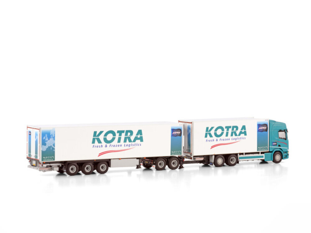 WSI WSI Scania R 6x2 bakwagen 8-as LZV koelcombinatie KOTRA LOGISTICS