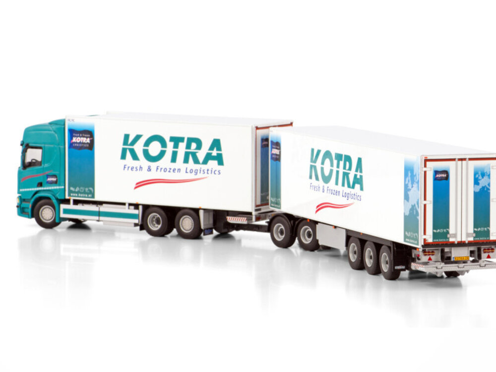 WSI WSI Scania R 6x2 bakwagen 8-as LZV koelcombinatie KOTRA LOGISTICS