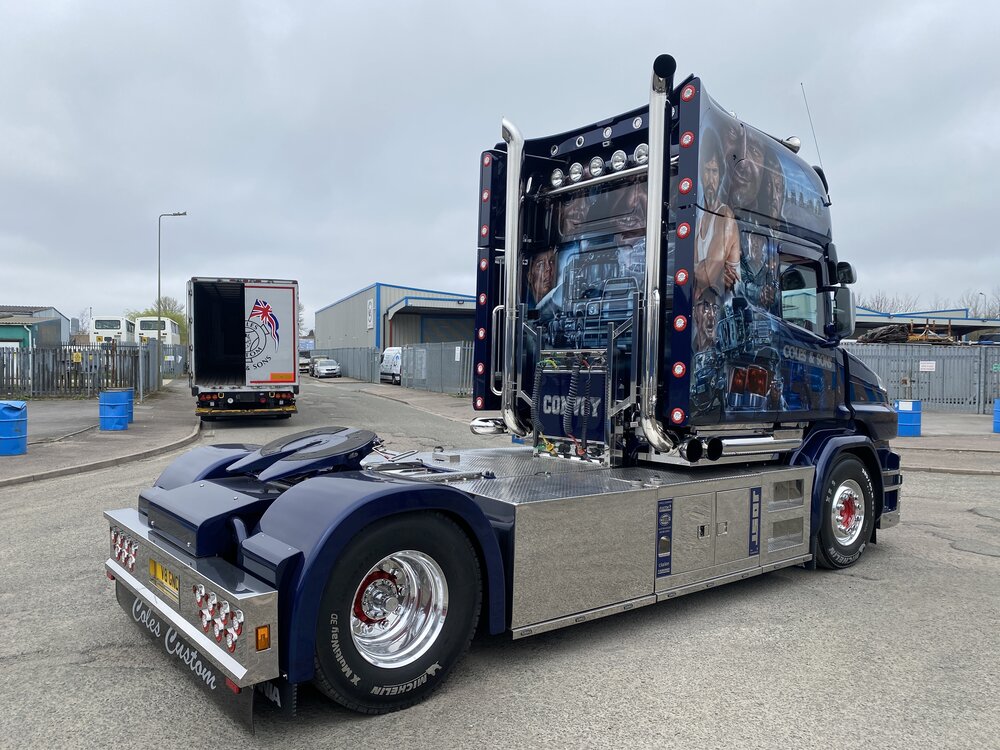 Tekno Tekno Scania Torpedo Topline 4x2 COLES & SONS "Convoy"