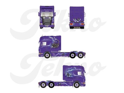 Tekno Tekno Scania R-serie Longline 6x4 JUKKA HANHISUANTO