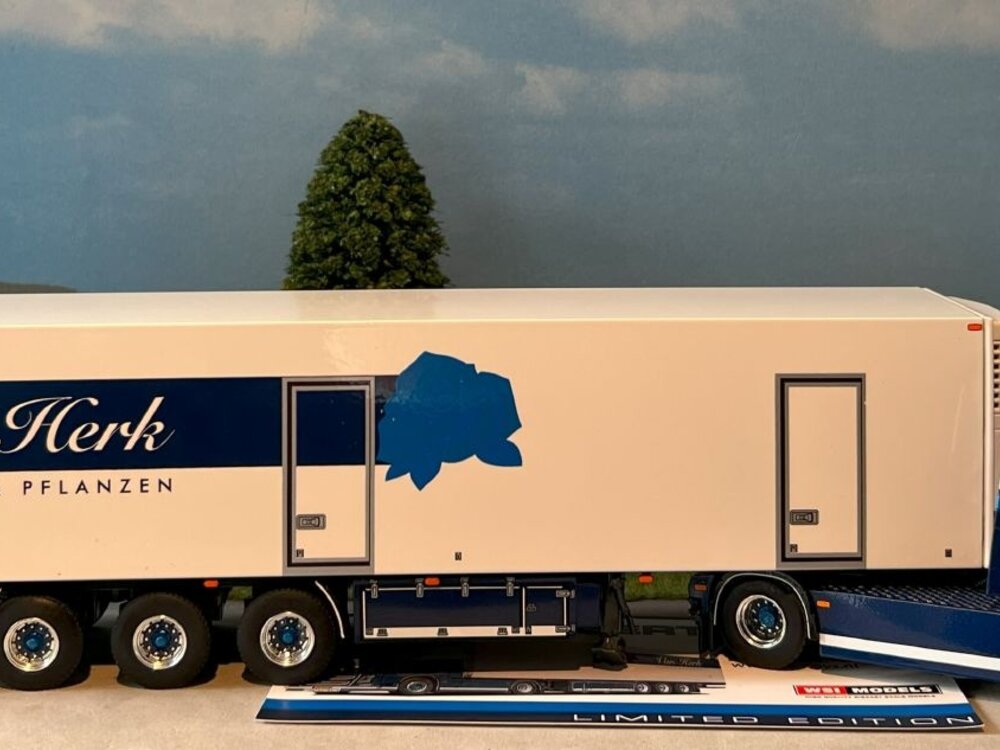 WSI Volvo FH4 Glob. 4x2 with 3-axle reefer trailer VAN HERK