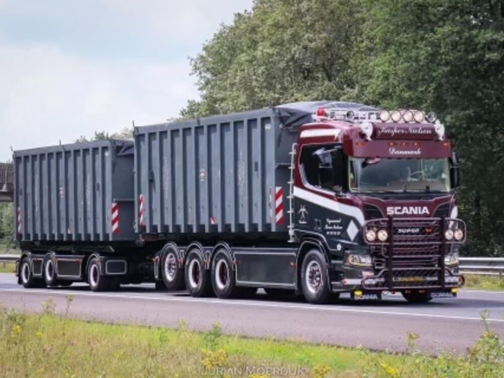 Tekno Tekno Scania Next Gen R650 haakarm combinatie VOGNMAND SOREN NIELSEN