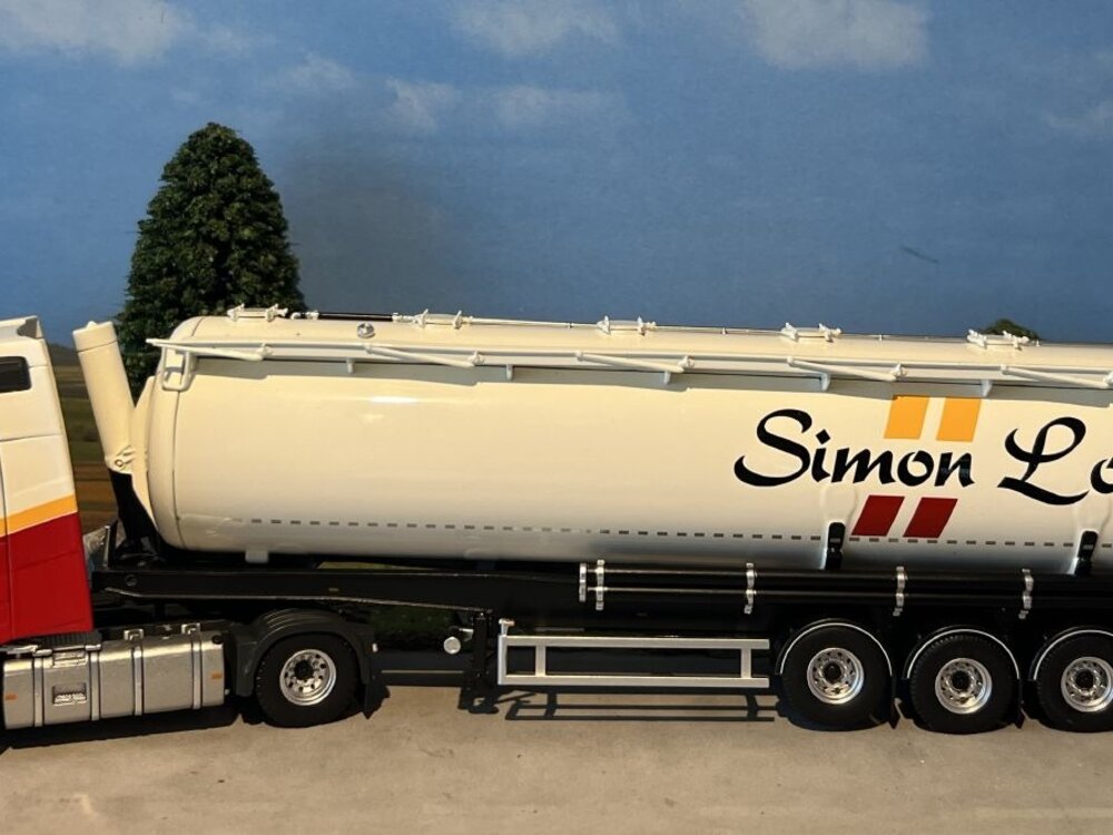 Tekno Tekno Volvo FH05 XXL 4x2 met 3-as silo oplegger SIMON LOOS