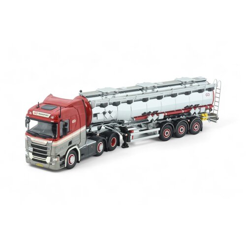 Tekno Tekno Scania next gen R500 with 3-axle tank trailer GERT JAKOBSEN