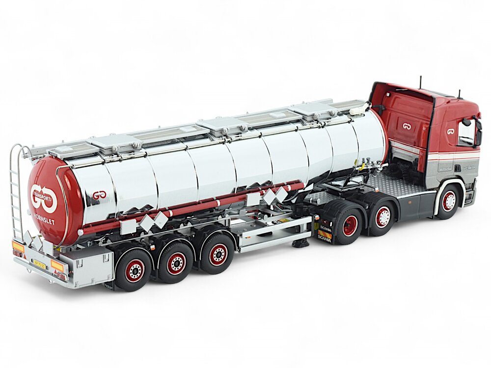 Tekno Tekno Scania next gen R500 with 3-axle tank trailer GERT JAKOBSEN