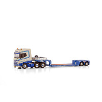 WSI DAF XG+ 6x2 with 2-axle low loader L.A. VAN  DEN HEUVEL