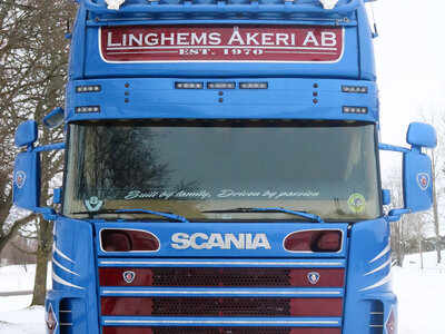 Tekno Tekno Scania 4-serie Topline Zweedse silo combinatie LINGHEMS