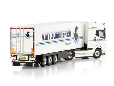 WSI WSI DAF XG+ 4x2 met 3-as koeloplegger VAN SUMMEREN