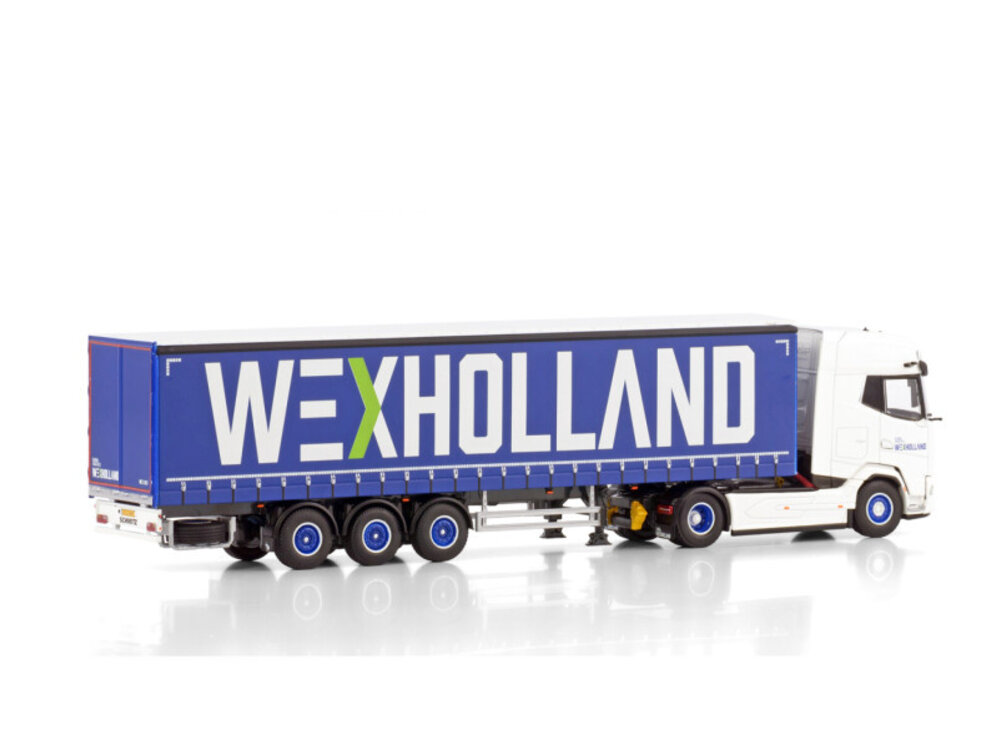 WSI WSI DAF XG+ 4x2 with 3-axle curtainside trailer WEX HOLLAND