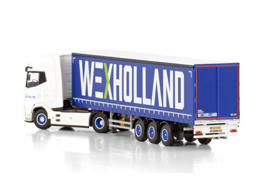 WSI WSI DAF XG+ 4x2 with 3-axle curtainside trailer WEX HOLLAND