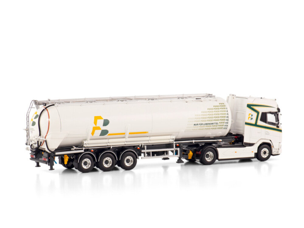 WSI WSI DAF XG+ 4x2 + 3 axle bulk container trailer HB BULKTRANSPORT