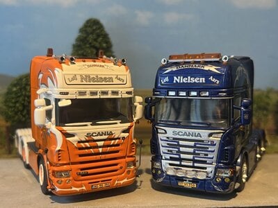 WSI WSI Scania R Topline 6x2 set (2 pcs) LEIF NIELSEN