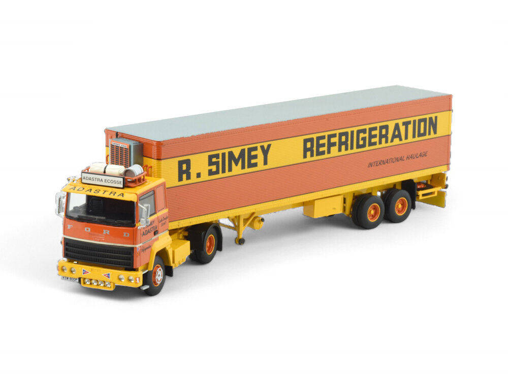 Tekno Tekno Ford Transcontinental 4x2 met klassieke koeltrailer ROLAND SIMEY