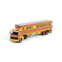 Tekno Ford Transcontinental 4x2 with classic reefer trailer ROLAND SIMEY