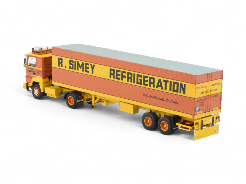 Tekno Tekno Ford Transcontinental 4x2 with classic reefer trailer ROLAND SIMEY
