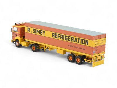 Tekno Tekno Ford Transcontinental 4x2 with classic reefer trailer ROLAND SIMEY
