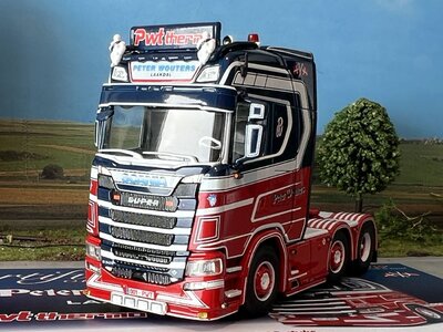 Tekno Tekno Scania S520 Highline 6x2 Peter Wouters PWT