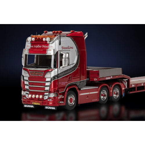 IMC IMC Scania S High roof 6x4 with Nooteboom MCOS 4-axle semi lowloader HEJNE MOLLER PEDERSEN