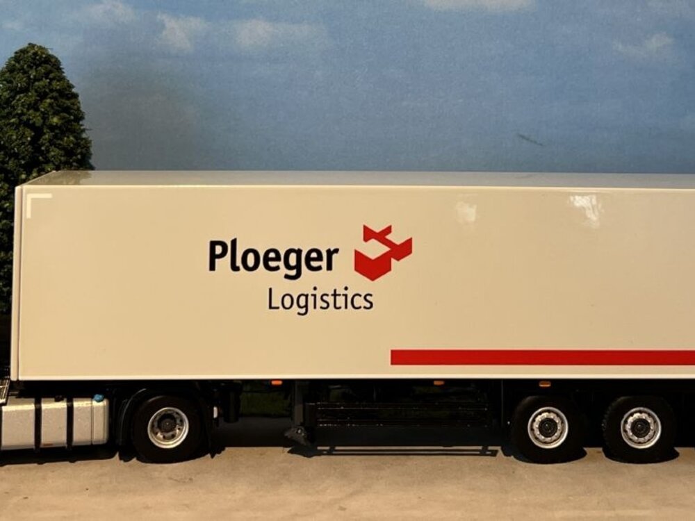 WSI WSI Mercedes- Benz Actros MP5 Big Space 4x2 with 3-axle box trailer PLOEGER LOGISTICS