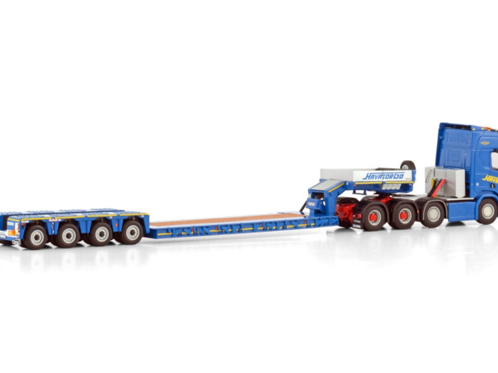 WSI WSI Scania R Highline 8x4 + 4-axle lowloader HAVATOR