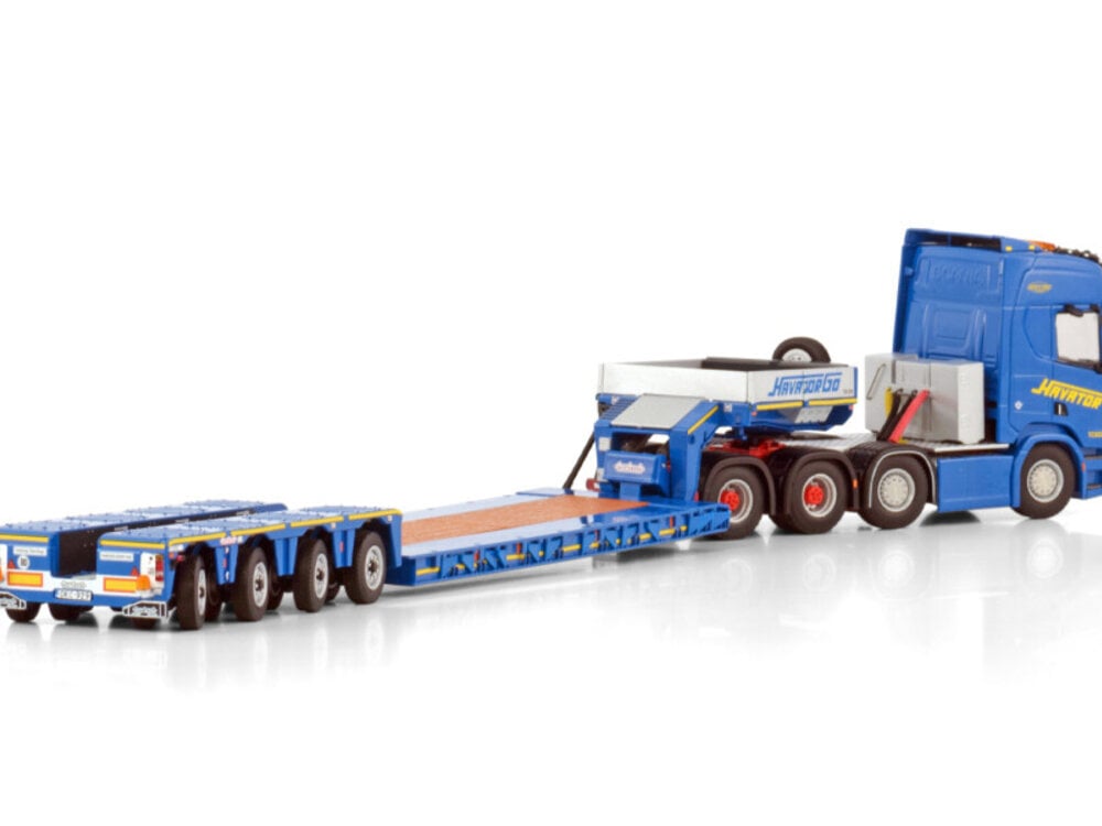 WSI WSI Scania R Highline 8x4 + 4-axle lowloader HAVATOR
