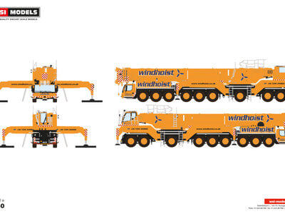 WSI WSI Liebherr LTM 1750-9.1 mobile crane WINDHOIST / Mc NALLY'S CRANE HIRE