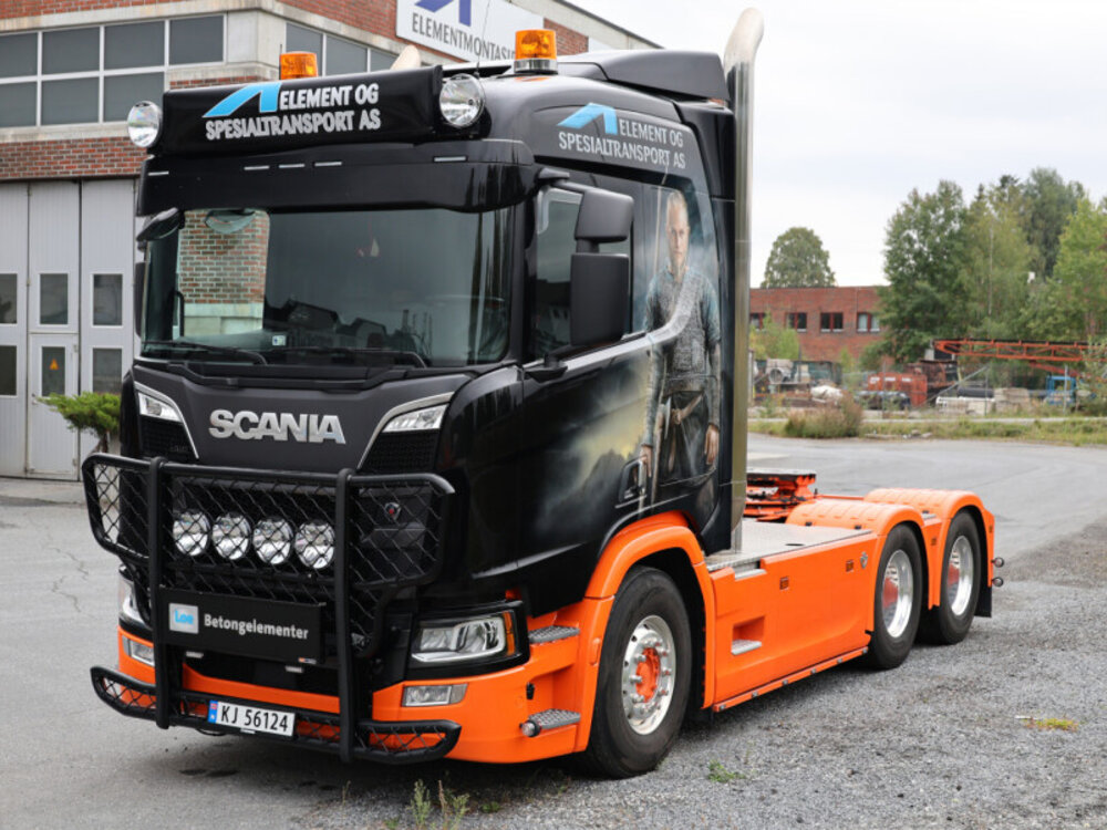 WSI WSI Scania R Normal 6x4  ELEMENT OG SPESIALTRANSPORT