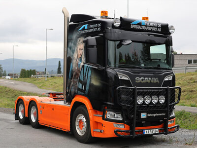 WSI WSI Scania R Normal 6x4  ELEMENT OG SPESIALTRANSPORT