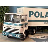 Tekno Ford Transcontinental  with 2 axle trailer POLAR EXPRESS