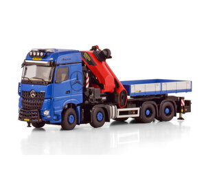 WSI Mercedes- Benz Arocs MP5 big space 8x4 with palfinger pk 165