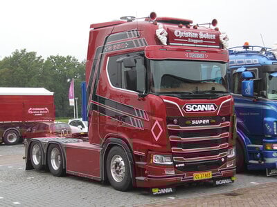 Tekno Tekno Scania Next Gen S650-V8 Highline 6x2 CHRISTIAN SOLEEN "CONVOY"