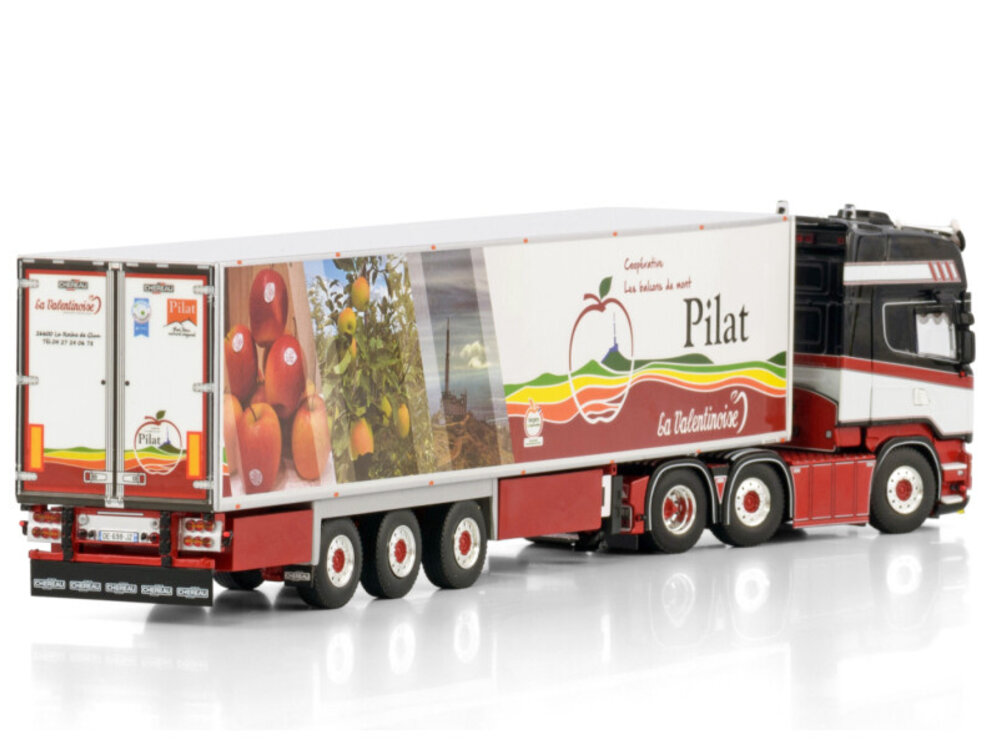 WSI WSI Scania Streamline Topline 6x2 with 3-assige reefertrailer LA VALENTINOISE