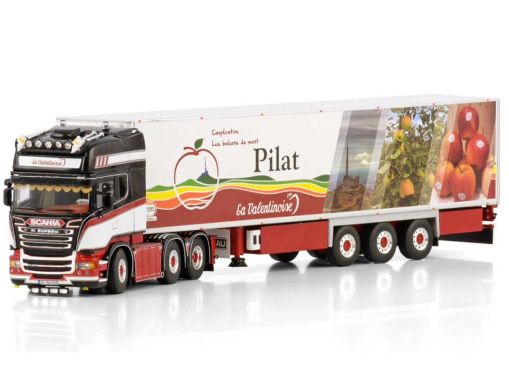 WSI WSI Scania Streamline Topline 6x2 with 3-assige reefertrailer LA VALENTINOISE