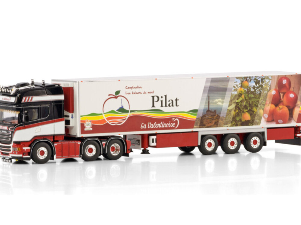 WSI WSI Scania Streamline Topline 6x2 with 3-assige reefertrailer LA VALENTINOISE
