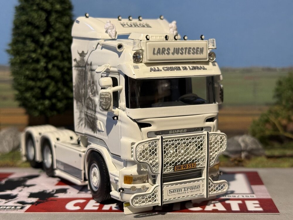 WSI WSI EXCLUSIEF Scania R5 Highline 6x2 LARS JUSTESEN