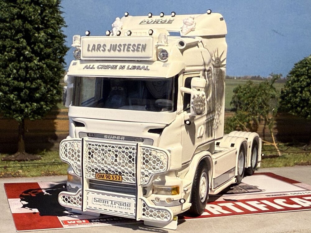 WSI WSI EXCLUSIEF Scania R5 Highline 6x2 LARS JUSTESEN