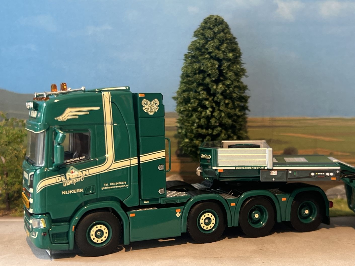 WSI 1/50 スカニア R 8X4 G.L. DE HAAN 01-4062 - 建設車両、作業車 WSI 1/50 スカニア R 8X4 G.L. DE HAAN 01-4062 - 建設車両、作業車