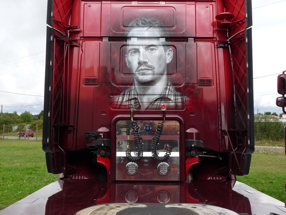 Tekno Tekno Scania R-serie Topline 4x2 BEAU-FAST & FURIOUS