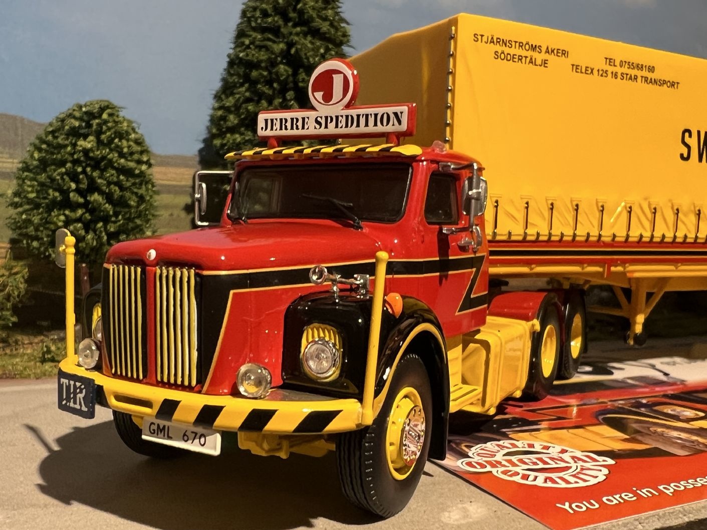 TEKNO SCANIA VABIS 材木運搬車 TEKNO SCANIA VABIS 材木運搬車