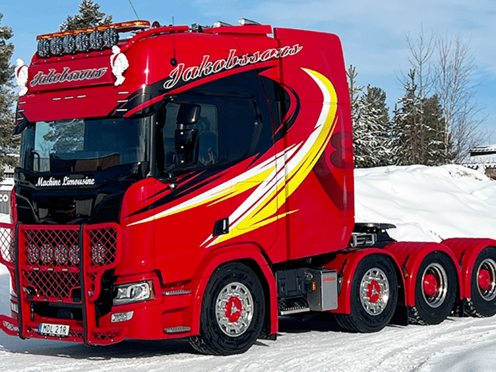 IMC IMC Scania R  High roof 8x4  JAKOBSSONS  Åkeri AB