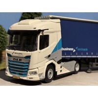 WSI DAF XF SH 4x2 with 3-axle curtainside trailer WILLEMS LOGISTICS